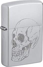 Zippo Sturmfeuerzeug - Horror/Goth - Lustre Satin