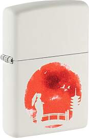 Zippo Sturmfeuerzeug - Japanese Bridge, White