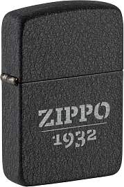 Zippo Sturmfeuerzeug - Logo, 1941 Replica Black