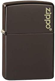 Zippo Sturmfeuerzeug - Logo, Brown, Color Image -