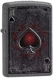 Zippo Sturmfeuerzeug - Modell ACE of Spades - Iron 