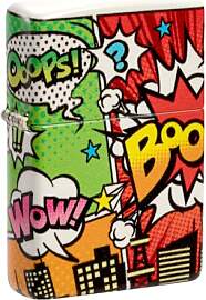Zippo Sturmfeuerzeug - Pop Art City, 540°, Color
