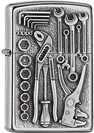 Zippo Sturmfeuerzeug - Toolbox, Street Chrome,
