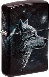 Zippo Sturmfeuerzeug - Wolves, 540° Tumbled