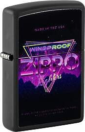 Zippo Sturmfeuerzeug - Zippo Triangle, Black
