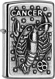 Zippo Sturmfeuerzeug - Zodiac Cancer, Street