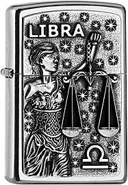 Zippo Sturmfeuerzeug - Zodiac Libra, Street