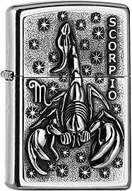 Zippo Sturmfeuerzeug - Zodiac Scorpio, Street