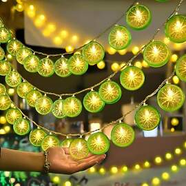 Zitronen Lichterkette,300CM 20LED Limetten