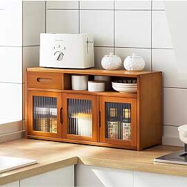 ZJFJMBD Arbeitsplatten Aufbewahrungs Schrank für
