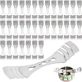 Zliger 40 Stück Docht Zentriervorrichtung