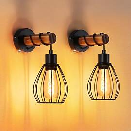 ZMH 2er Wandleuchte mit Schalter Wandlampe