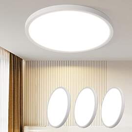 ZMH 3ER Deckenlampe LED Deckenleuchte Flach -