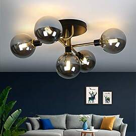 ZMH Deckenleuchte Wohnzimmer mit 5-Flammig