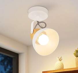 ZMH Deckenstrahler Vintage Weiß Deckenlampe: 1