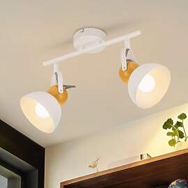 ZMH Deckenstrahler Vintage Weiß Deckenlampe: 2
