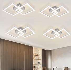 ZMH LED Deckenlampe Deckenleuchte Flur - 4ER