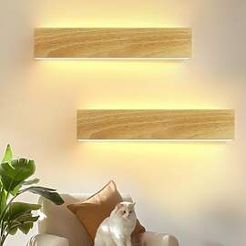 ZMH LED Wandleuchte innen Wandlampe - 32CM*2 11W