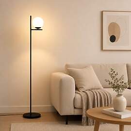ZMH Stehlampe Wohnzimmer Industrial Standleuchte - 