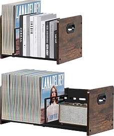 ZOESTORAGE Schallplatten Aufbewahrung,