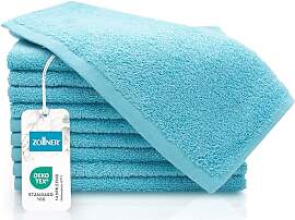 ZOLLNER 10er Set Gästehandtücher - kleine und