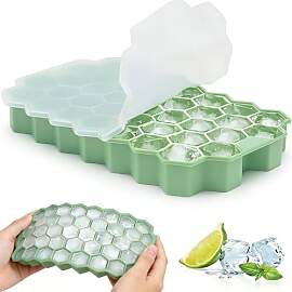 Zonopy Eiswürfelform aus Silikon, 1er-Pack
