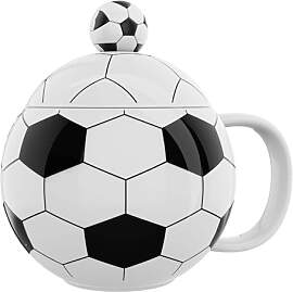 ZONSUSE Lustige Fußball Kaffeetasse, Fussball
