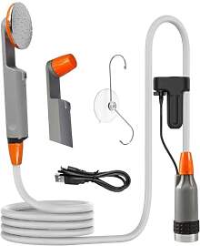 Zooma Campingdusche mit Pumpe, Camping Dusche
