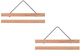 ZORR 2er Set 21cm Magnetisch Posterschiene A4,