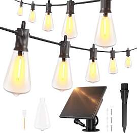 ZOTOYI Solar-Lichterkette für den Außenbereich,