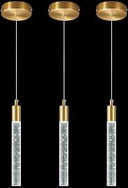 ZPBSJ Moderne Kücheninsel Pendelleuchte LED Gold