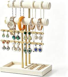 ZSOPN Schmuck Organizer 3 Etagen Schmuckständer