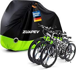 ZUAPEV® Fahrradabdeckung für 2-3 Fahrräder