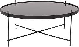 Zuiver Beistelltisch aus schwarzem Metall,