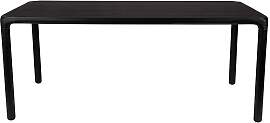 Zuiver Esstisch aus Eschenholz schwarz lackiert,