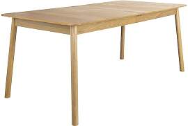 Zuiver Tisch aus Eschenholz beige, ausziehbar, 10