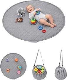 ZURMATRADE Krabbeldecke rund 110cm – Extra