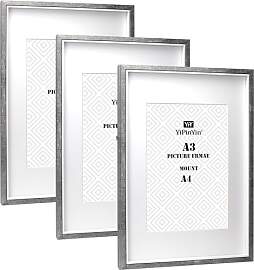 Zweifarbiger Bilderrahmen im A3-Format, 3er-Set,