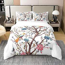 Zweige 100% Baumwolle Bettbezug 200x200 Bunte