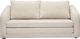 Zweisitzer-Schlafsofa in beige