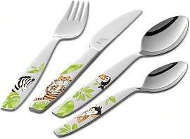 Zwilling Kinderbesteck 4-tlg. Jungle Kinderset