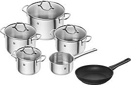 ZWILLING Kochtopf-Set und Bratpfanne, 6.tlg., 4