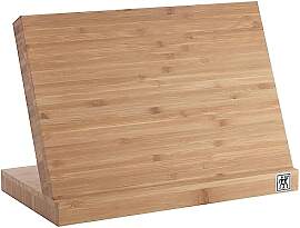 ZWILLING magnetischer Messerblock aus Bambus-Holz, 