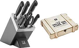 ZWILLING Selbstschärfender Messerblock, 7 teilig, 