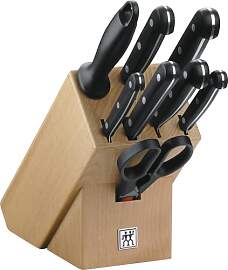 ZWILLING Twin Gourmet Messerblock, 9-teilig,