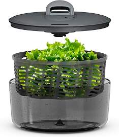 Zyliss Easy Spin Salatschleuder Groß, 6L, Mit