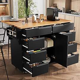 ZYLOYAL10 Moderne Kücheninsel, Küchenschrank,